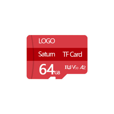 การ์ด Micro TF สีที่กําหนดเอง 32GB 64GB 128GB 256GB 512GB การ์ด TF ความเร็วสูง