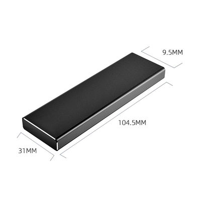Solid State External Hard Drive SSD 2280 พลั๊ก แอนด์ เพลย์ NVMe TYPEC อินเตอร์เฟซคู่