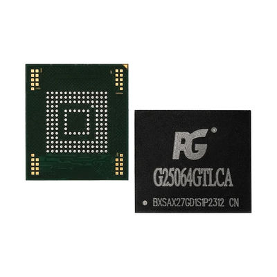 100% ของแท้ eMMC5.1 Nand Flash MLC ความเร็วการเขียนสุ่ม 10000 IOPS