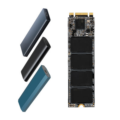โลโก้ที่กําหนดเอง M.2 Industrial Solid State Drive 64GB 128GB 256GB 1TB แฮร์ดไดรฟ์ SATA III SSD