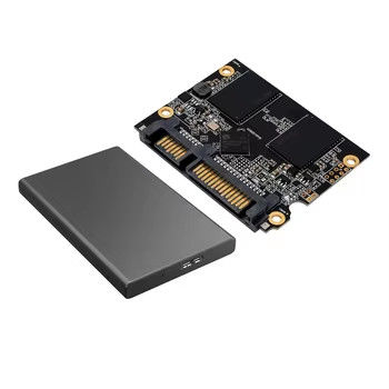 การออกแบบแบบพกพา 2.5 นิ้ว SATA SSD แฮร์ดไดรฟ์ภายนอก สีที่กําหนดเอง สําหรับ Notebook